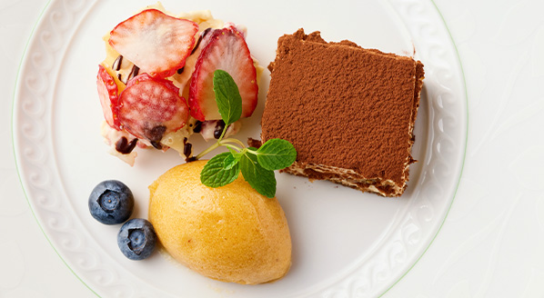 デザート盛り合わせ